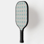 Raquette De Pickleball Éléments Art déco (Gauche)
