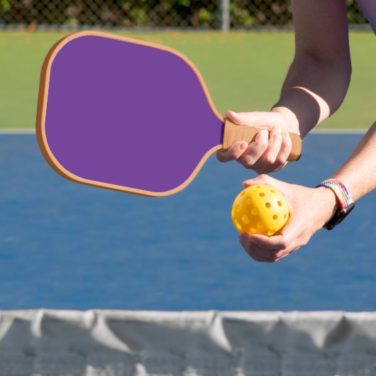 Raquette De Pickleball Élever votre conception de site Web avec un violet (Insitu)