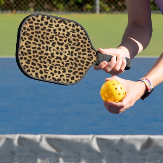 Raquette De Pickleball Empreinte de léopard (Insitu)
