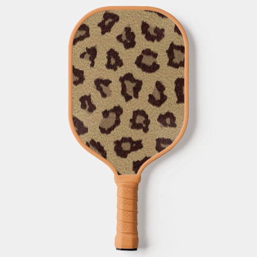 Raquette De Pickleball Empreinte de léopard (Verso)