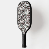 Raquette De Pickleball Empreinte de léopard blanc (Gauche)
