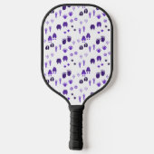 Raquette De Pickleball Empreintes hivernales (Verso)