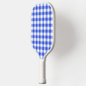 Raquette De Pickleball En vichy bleu (Gauche)