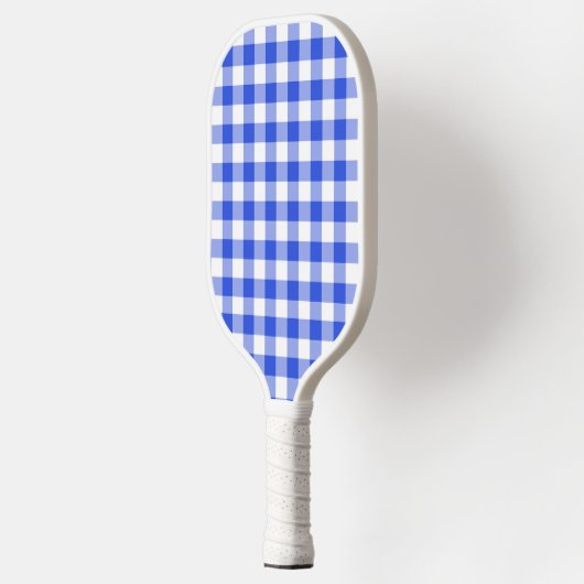 Raquette De Pickleball En vichy bleu (Gauche)