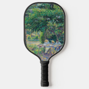 Raquette De Pickleball Enfants attablés dans le jardin Camille Pissarro