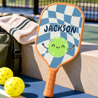 Raquette De Pickleball Enfants Rétro Pickleball Nom personnalisé & Surnom