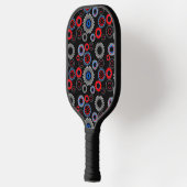 Raquette De Pickleball Engrenages colorés (Gauche)