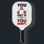 Raquette De Pickleball Enseignant en science de gag de chimie drôle<br><div class="desc">Bouton de chimie mignon et drôle pour se traiter ou comme un cadeau pour votre scientifique préféré,  professeur de chimie ou diplômé. Le dicton sur cette pagaie de pickleball n'est qu'une plaisanterie cool pour les scientifiques. Parfait pour les professeurs de geek ou de chimie</div>
