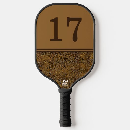 Raquette De Pickleball « Entrecroisé » (Recto)