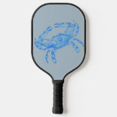 Raquette De Pickleball équipe crabe bleu (Verso)
