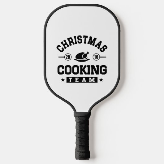Raquette De Pickleball Équipe de cooking de Christmas (Recto)