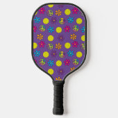 Raquette De Pickleball Équipe Peace Love et Pickleball (Verso)