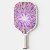 Raquette De Pickleball Espace Abstrait pagaie de pickleball rose vif (Verso)