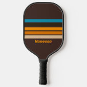 Raquette De Pickleball Espresso Drift Accroissement avec nom (Verso)