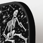 Raquette De Pickleball Esquisses dans l'espace arrière - plan (Détail gauche)