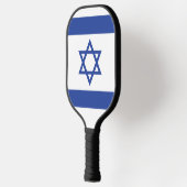 Raquette De Pickleball Etat d'Israël Drapeau, Étoile de David Juifs (Gauche)