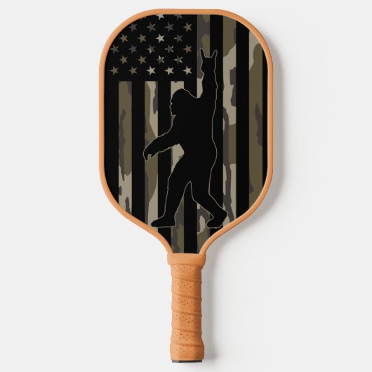 Raquette De Pickleball États-Unis Drapeau Bigfoot Bottomland Camo (Recto)