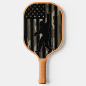Raquette De Pickleball États-Unis Drapeau Bigfoot Bottomland Camo (Verso)