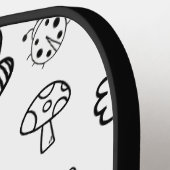 Raquette De Pickleball Été fantasque (Détail gauche)