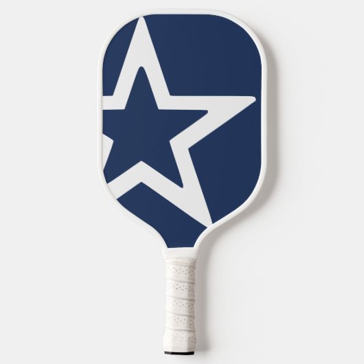 Raquette De Pickleball Étoile blanche - Nuit (Verso)
