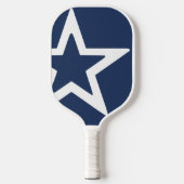 Raquette De Pickleball Étoile blanche - Nuit (Recto)