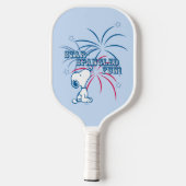 Raquette De Pickleball Étoile Snoopy Fun Spangé (Verso)