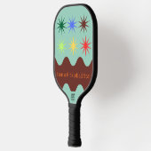 Raquette de Pickleball Étoile Starburst Rétro (Gauche)
