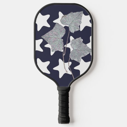 Raquette De Pickleball Étoiles Avec Feuilles (Recto)