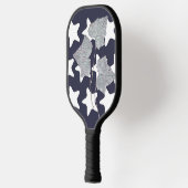 Raquette De Pickleball Étoiles Avec Feuilles (Gauche)