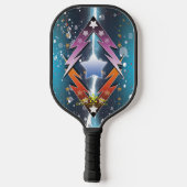 Raquette De Pickleball Étoiles de tonnerre (Verso)