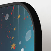 Raquette De Pickleball Étoiles de tonnerre (Détail gauche)