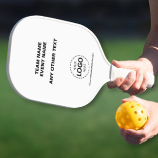 Raquette De Pickleball Événement d'équipe de logo personnalisé