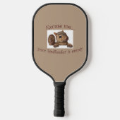Raquette De Pickleball Excusez-moi...votre chargeur d'oiseaux est vide (Verso)
