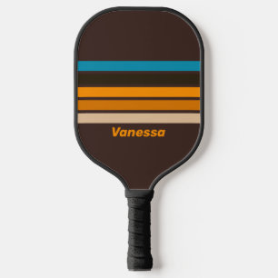 Raquette De Pickleball Expresso dérivant sur les rayures avec nom