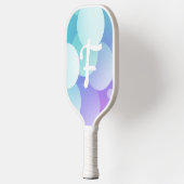Raquette de Pickleball F Nom Violet Bleu Moderne (Gauche)