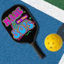 Fabriqué dans les années 80 Neon Pickleball Paddle
