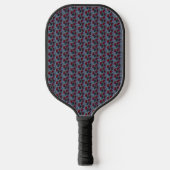Raquette De Pickleball Faisées rouges (Recto)
