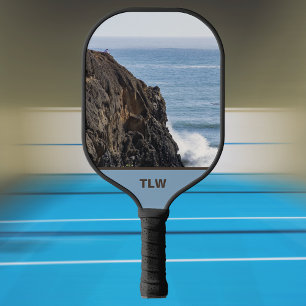Raquette De Pickleball Falaises côtières de l'Oregon à Port Orford Head