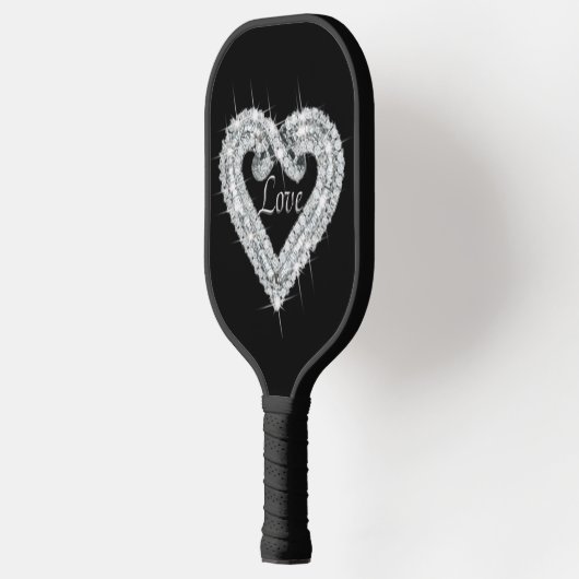 Raquette De Pickleball Fancy Love Diamond Heart (Gauche)