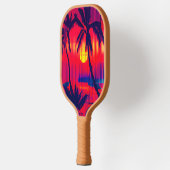 Raquette De Pickleball Fantaisie d'évasion tropicale (Gauche)