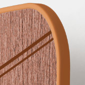 Raquette De Pickleball Faux Bois Avec Monogramme