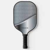 Raquette De Pickleball Faux Metal nom personnalisé Pickleball Paddle (Recto)