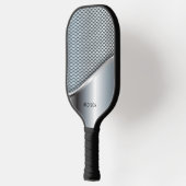 Raquette De Pickleball Faux Metal nom personnalisé Pickleball Paddle (Gauche)