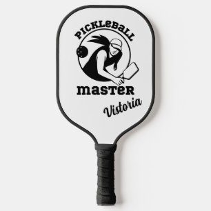 Raquette De Pickleball Femme Pickleball Master Black Player Nom personnal