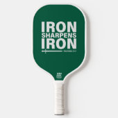 Raquette De Pickleball Fer Sharpens Fer (Hunter Green) (Recto)