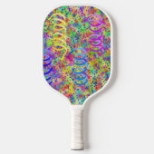 Raquette De Pickleball Festif Party Confetti Motif (Recto)