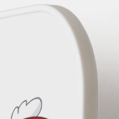 Raquette De Pickleball Festive Joyeux Noël Pickleball Conception (Détail gauche)