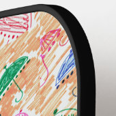 RAQUETTE DE PICKLEBALL FÊTE AU BORD DE LA PISCINE (Détail gauche)