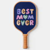 Raquette De Pickleball Fête des mères de la meilleure mère personnalisée (Recto)