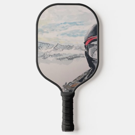 Raquette De Pickleball Feu et glace (Recto)